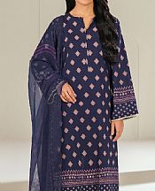 Limelight Navy Blue Lawn Suit- Pakistani Lawn Dress