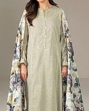 Limelight Light Green Khaddar Suit- Pakistani Winter Dress