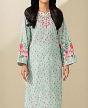 Limelight Mint Green Khaddar Suit (2 pcs)- Pakistani Winter Clothing
