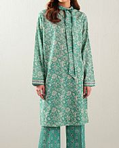Limelight Aqua Khaddar Suit (2 Pcs)- Pakistani Winter Clothing