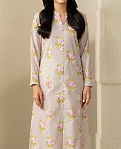 Limelight Grey Khaddar Suit (2 pcs)- Pakistani Winter Dress