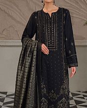 Limelight Black Karandi Suit- Pakistani Winter Dress
