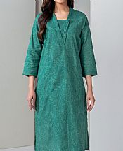 Limelight Sea Green Khaddar Kurti- Pakistani Winter Clothing