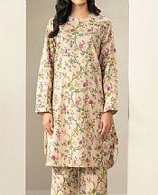 Limelight Ivory Khaddar Kurti- Pakistani Winter Clothing
