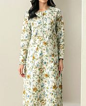 Limelight Off White Khaddar Kurti- Pakistani Winter Dress