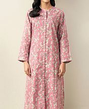 Limelight Pink Khaddar Kurti- Pakistani Winter Clothing