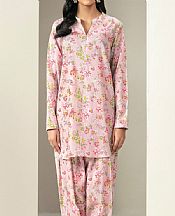 Limelight Pastel Pink Khaddar Kurti- Pakistani Winter Dress