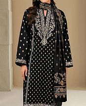 Limelight Black Khaddar Suit- Pakistani Winter Dress