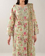 Limelight Light Green Khaddar Suit- Pakistani Winter Dress