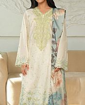 Limelight Off White Khaddar Suit- Pakistani Winter Clothing