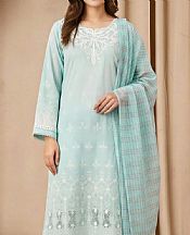 Pale Aqua Lawn Suit