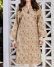 Limelight Beige Lawn Kurti- Pakistani Lawn Dress