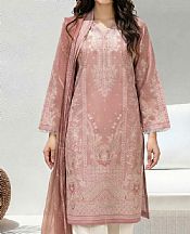 Tea Pink Lawn Suit (2 Pcs)