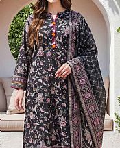 Black Lawn Suit (2 Pcs)
