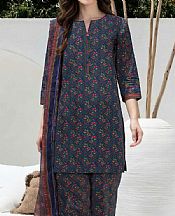 Limelight Blue Lawn Suit- Pakistani Designer Lawn Suits