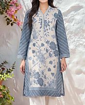 Limelight Cadet Blue Lawn Kurti- Pakistani Designer Lawn Suits