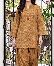 Limelight Mustard Lawn Kurti- Pakistani Lawn Dress