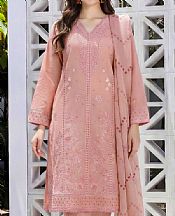 Limelight Tea Pink Lawn Suit- Pakistani Designer Lawn Suits