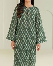 Limelight Green Khaddar Kurti- Pakistani Winter Dress