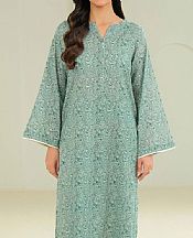 Limelight Summer Green Khaddar Kurti- Pakistani Winter Clothing