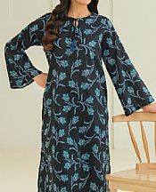 Limelight Black Khaddar Kurti- Pakistani Winter Clothing