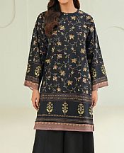 Limelight Black Khaddar Kurti- Pakistani Winter Dress