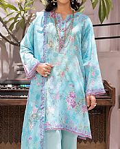 Sky Blue Lawn Suit