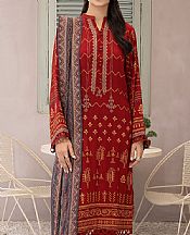 Red Pashmina Suit