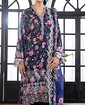 Navy Lawn Suit