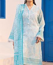 Lsm Sky Blue Lawn Suit- Pakistani Lawn Dress