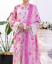 Pink Lawn Suit