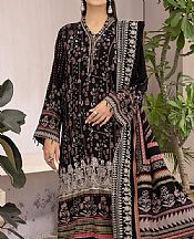Lsm Black Pashmina Suit- Pakistani Winter Clothing