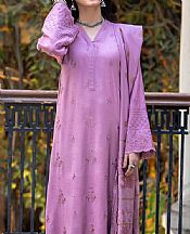 Lsm Mauve Slub Suit- Pakistani Winter Dress