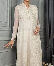 Lsm Ivory Chiffon Suit- Pakistani Designer Chiffon Suit