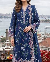 Blue Zodiac Lawn Suit