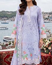 Languid Lavender Lawn Suit