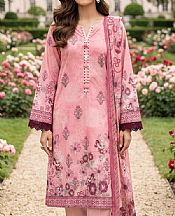 Pink Lawn Suit