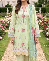 Green Mist Lawn Suit