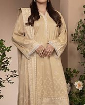Lsm Beige Marina Suit- Pakistani Winter Clothing