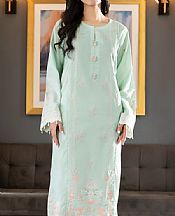 Lsm Summer Green Lawn Suit (2 pcs)- Pakistani Lawn Dress