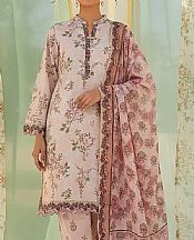 Lsm Cavern Pink Lawn Suit- Pakistani Lawn Dress