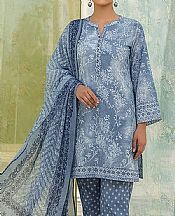 Lsm Slate Grey Lawn Suit- Pakistani Designer Lawn Suits