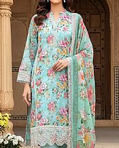 Pearl Aqua Lawn Suit