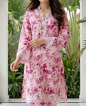 Lsm Rose Pink Lawn Suit (2 pcs)- Pakistani Designer Lawn Suits