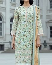 Lsm Light Green Lawn Suit- Pakistani Designer Lawn Suits