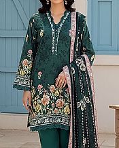 Lsm Teal Lawn Suit- Pakistani Lawn Dress