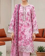 Pink Lawn Suit