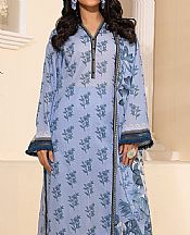 Lsm Blue Lawn Suit- Pakistani Designer Lawn Suits