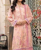 Lsm Peach Lawn Suit- Pakistani Designer Lawn Suits