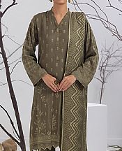 Olive Green Woven Suit